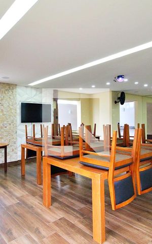 Apartamento para alugar com 60m², 3 quartos e 1 vagaÁrea comum - Salão de festas