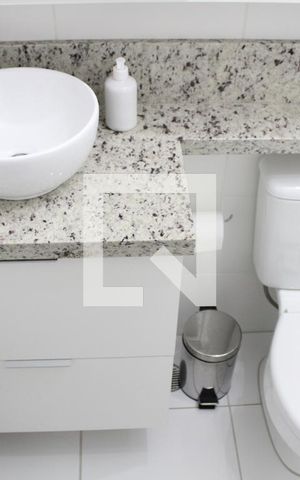 Studio para alugar com 28m², 1 quarto e sem vagaBanheiro
