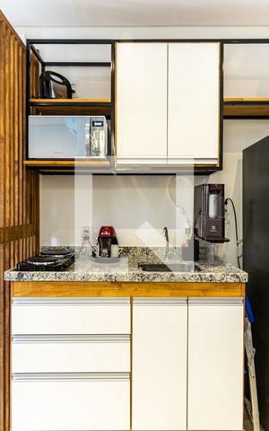 Studio à venda com 23m², 1 quarto e sem vagaCozinha - Armários