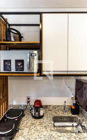 Studio à venda com 23m², 1 quarto e sem vagaCozinha