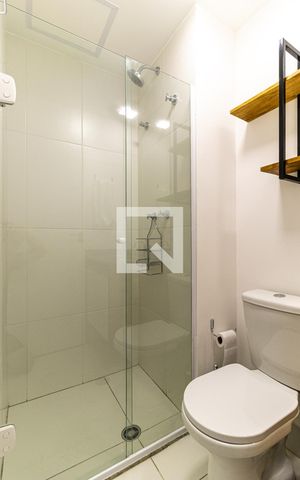 Studio à venda com 23m², 1 quarto e sem vagaBanheiro - Box