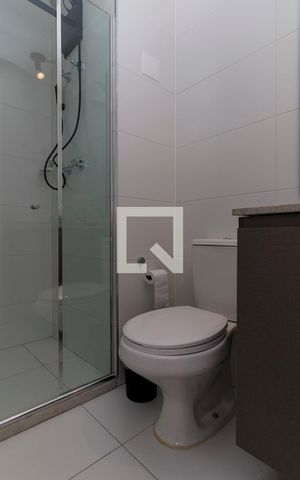 Studio para alugar com 23m², 1 quarto e sem vaga Studio para alugar com 23m², 1 quarto e sem vagaBanheiro