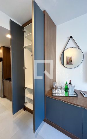 Studio à venda com 29m², 1 quarto e 1 vagaStudio