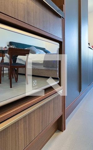Studio à venda com 29m², 1 quarto e 1 vagaCozinha