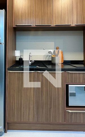Studio à venda com 29m², 1 quarto e 1 vagaCozinha