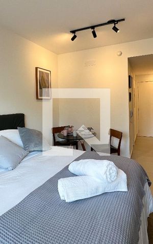 Studio à venda com 29m², 1 quarto e 1 vagaStudio