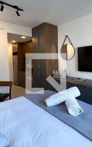 Studio à venda com 29m², 1 quarto e 1 vagaStudio