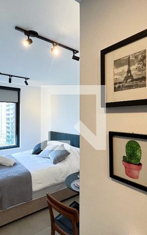 Studio à venda com 29m², 1 quarto e 1 vagaStudio