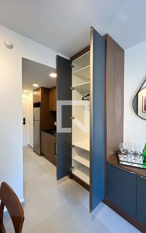 Studio à venda com 29m², 1 quarto e 1 vagaStudio