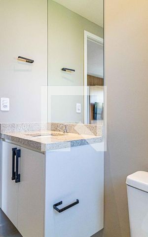 Apartamento para alugar com 40m², 2 quartos e sem vaga Apartamento para alugar com 40m², 2 quartos e sem vagaBanheiro