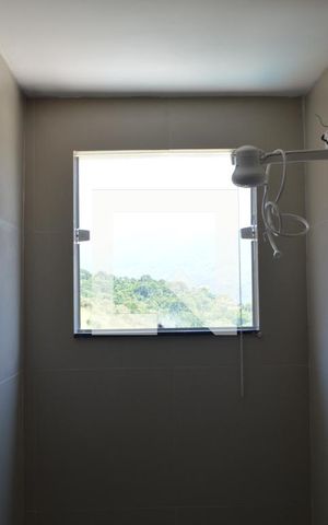 Casa de condomínio para alugar com 300m², 3 quartos e 2 vagasBanheiro do Salão de festas 