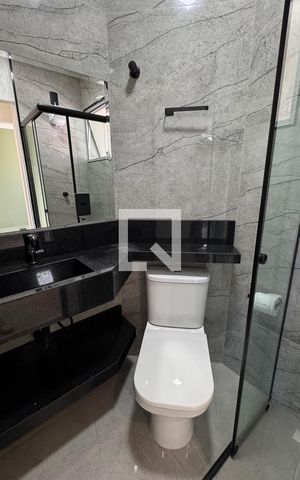 Apartamento para alugar com 57m², 2 quartos e 1 vaga Apartamento para alugar com 57m², 2 quartos e 1 vagaBanheiro