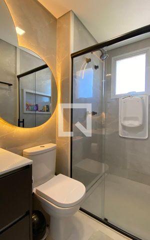 Apartamento para alugar com 109m², 3 quartos e 2 vagasBanheiro da Suíte 1