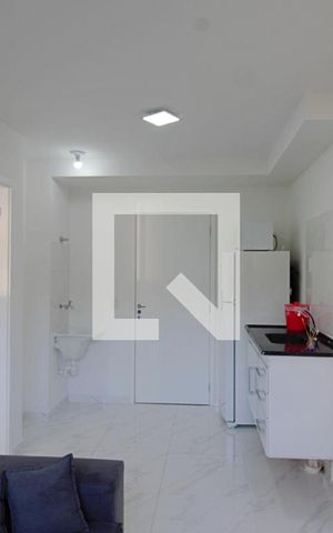 Apartamento à venda com 35m², 1 quarto e sem vaga Apartamento à venda com 35m², 1 quarto e sem vagaCozinha e Área de Serviço
