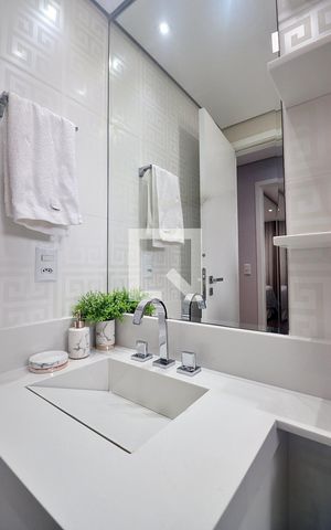 Apartamento à venda com 72m², 2 quartos e 2 vagasBanheiro Social