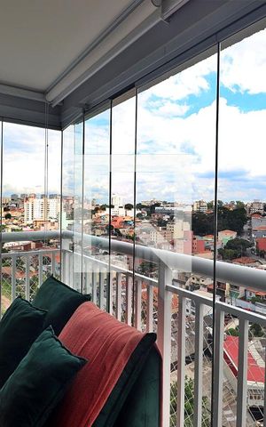 Apartamento à venda com 72m², 2 quartos e 2 vagasVaranda gourmet