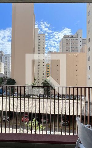 Studio para alugar com 27m², 1 quarto e sem vagaVaranda