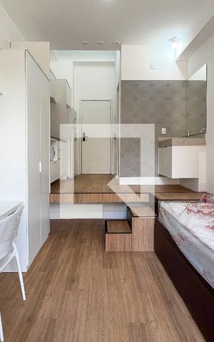 Studio para alugar com 27m², 1 quarto e sem vagaStudio