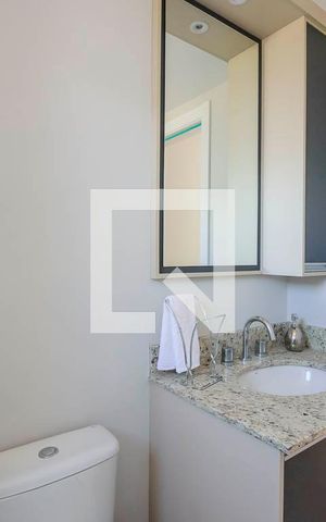 Apartamento para alugar com 40m², 1 quarto e 1 vaga Apartamento para alugar com 40m², 1 quarto e 1 vagaBanheiro