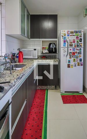 Apartamento à venda com 131m², 3 quartos e 2 vagas1 Andar - Cozinha e Área de Serviço