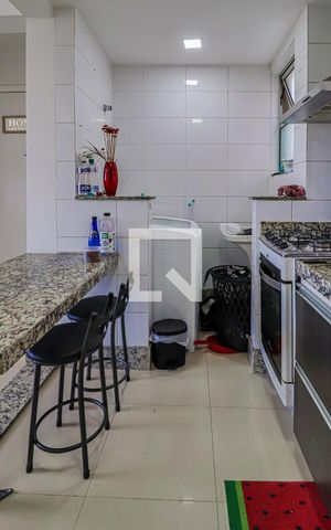 Apartamento à venda com 131m², 3 quartos e 2 vagas1 Andar - Cozinha e Área de Serviço