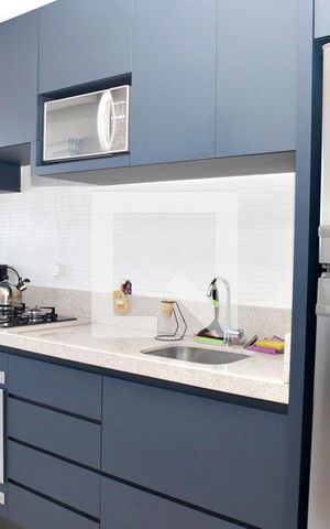 Apartamento à venda com 60m², 2 quartos e 1 vagaCozinha + Área de Serviço