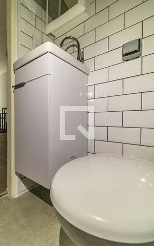 Studio à venda com 29m², 1 quarto e sem vagaBanheiro - Armário