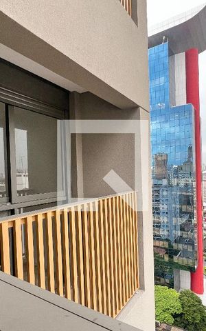 Apartamento à venda com 44m², 1 quarto e 1 vagaVaranda