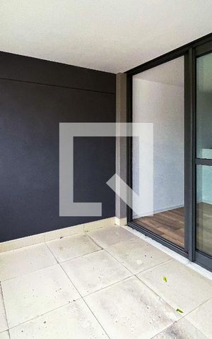 Apartamento à venda com 44m², 1 quarto e 1 vagaVaranda
