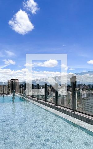 Apartamento à venda com 44m², 1 quarto e 1 vagaPiscina