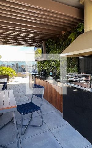 Apartamento à venda com 44m², 1 quarto e 1 vagaChurrasqueira