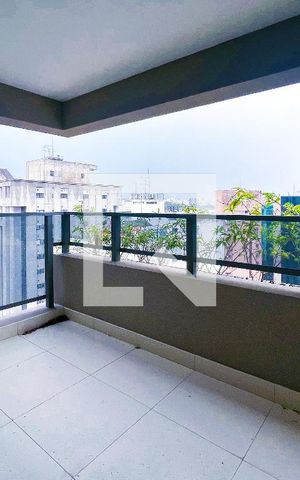 Apartamento à venda com 44m², 1 quarto e 1 vagaVaranda