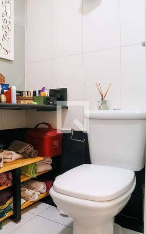 Apartamento para alugar com 86m², 3 quartos e 1 vagaBanheiro social