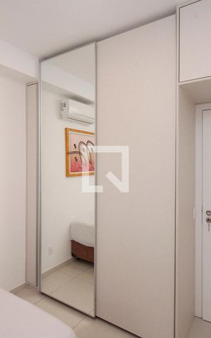 Apartamento para alugar com 38m², 1 quarto e 1 vagaQuarto