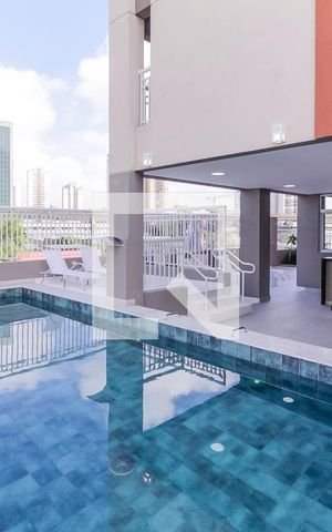 Apartamento para alugar com 31m², 1 quarto e sem vaga Apartamento para alugar com 31m², 1 quarto e sem vagaÁrea comum - Piscina