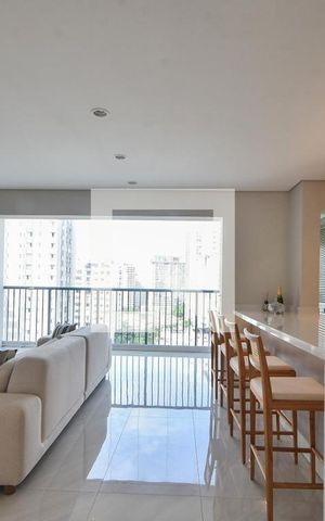Apartamento para alugar com 77m², 2 quartos e 1 vagaSala