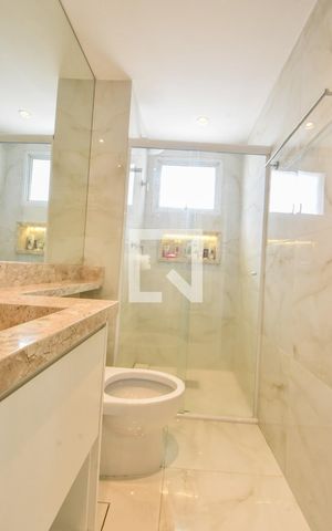 Apartamento para alugar com 77m², 2 quartos e 1 vagaBanheiro Suíte 01