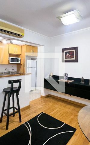 Apartamento para alugar com 41m², 1 quarto e 1 vagaSala