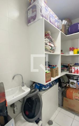 Apartamento para alugar com 120m², 3 quartos e 2 vagasBanheiro de serviço