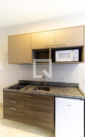 Studio à venda com 29m², 1 quarto e sem vagaCozinha