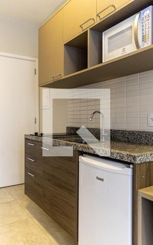 Studio à venda com 29m², 1 quarto e sem vagaCozinha