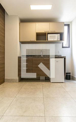 Studio à venda com 40m², 1 quarto e sem vagaCozinha