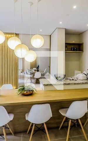 Studio para alugar com 28m², 1 quarto e sem vaga Studio para alugar com 28m², 1 quarto e sem vagaÁrea comum - Salão de festas
