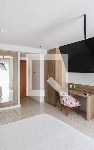 Studio para alugar com 35m², 1 quarto e 1 vaga Studio para alugar com 35m², 1 quarto e 1 vagaQuarto