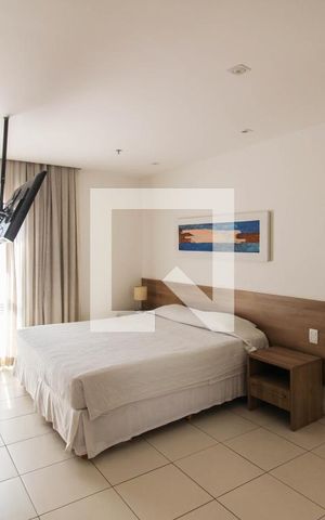 Studio para alugar com 35m², 1 quarto e 1 vaga Studio para alugar com 35m², 1 quarto e 1 vagaQuarto