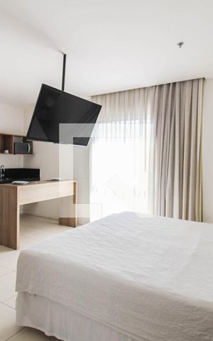 Studio para alugar com 35m², 1 quarto e 1 vaga Studio para alugar com 35m², 1 quarto e 1 vagaQuarto
