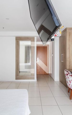 Studio para alugar com 35m², 1 quarto e 1 vaga Studio para alugar com 35m², 1 quarto e 1 vagaQuarto