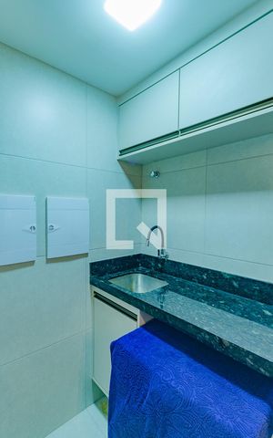 Apartamento para alugar com 34m², 1 quarto e sem vaga Apartamento para alugar com 34m², 1 quarto e sem vagaCozinha e Área de Serviço