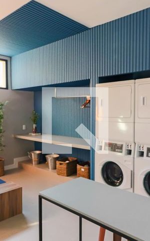 Apartamento para alugar com 32m², 1 quarto e sem vaga Apartamento para alugar com 32m², 1 quarto e sem vagaLavanderia