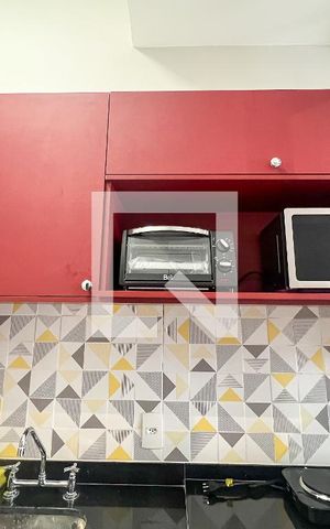 Studio para alugar com 25m², 1 quarto e sem vagaCozinha